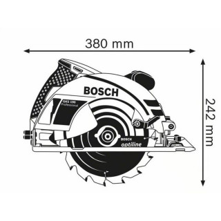 BOSCH kružna pila ručna GKS 190 